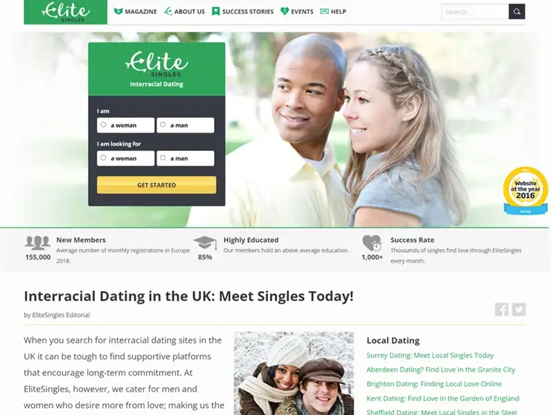 EliteSingles Interracial Dating